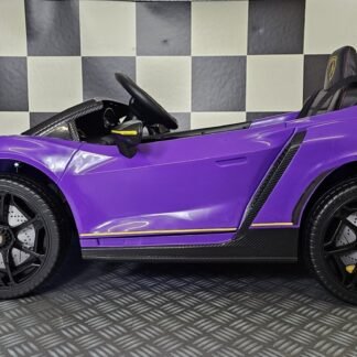 LAMBORGHINI AUTENTICA 12V PARA NIÑOS, MORADO, RC, 1-5 AÑOS INDA537-c4k319
